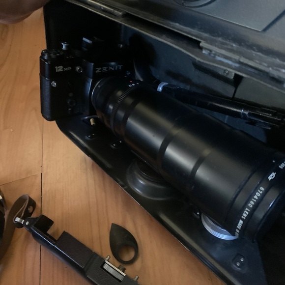 Vintage ZENT 12xp camera w/ all accessories FOTOSNAIPER 12 immaculate - Picture 3 of 12